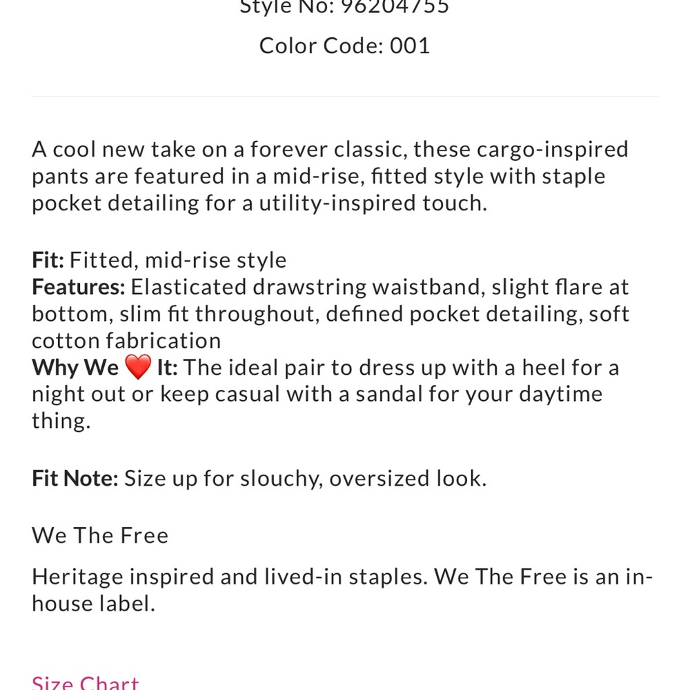 Free people cargo pants - Picture 10 of 11
